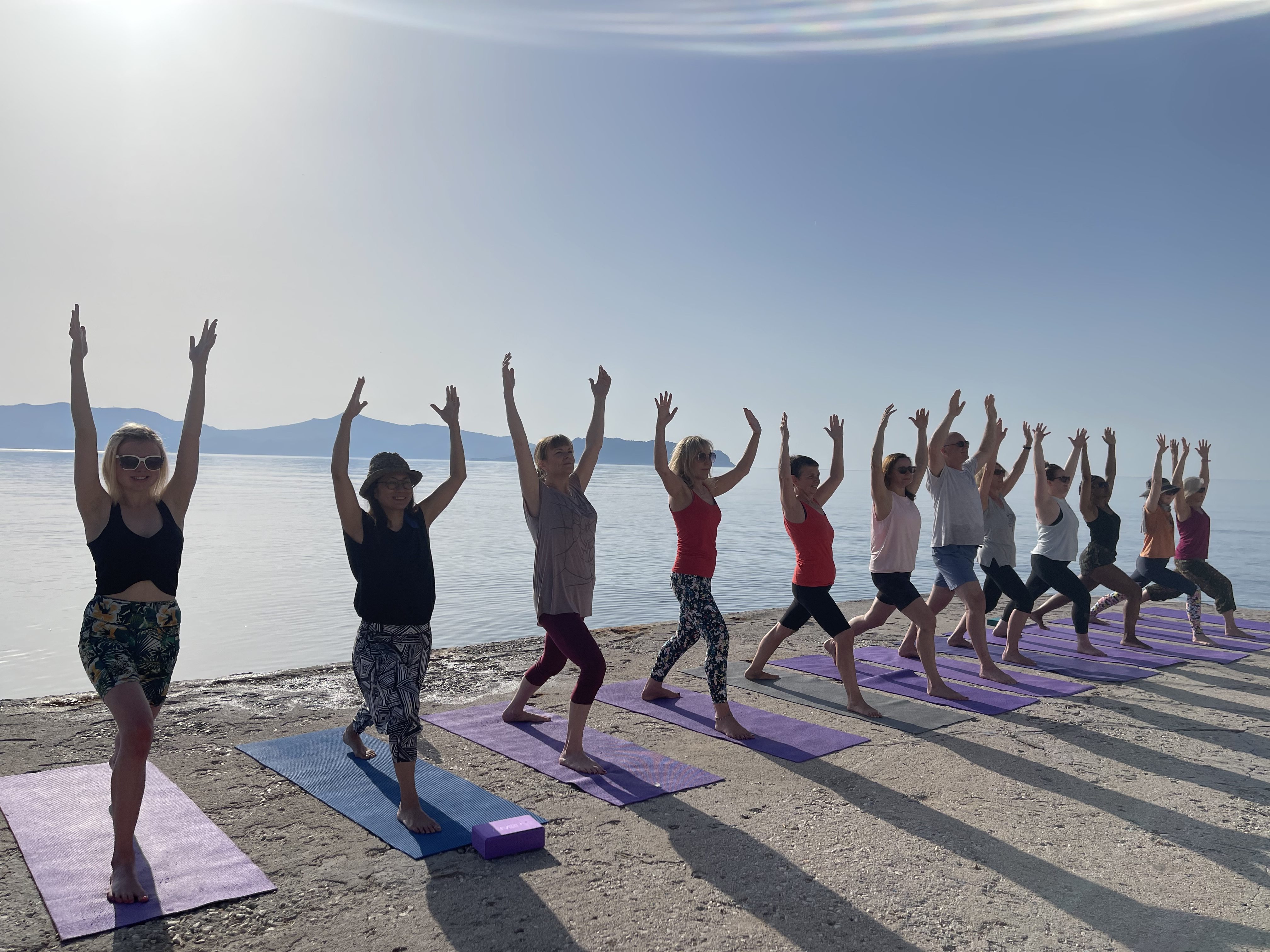 Sunshine, Sailing & Yoga in Santorini, Greece